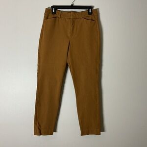 Old Navy Brown High-Rise Pixie Pants